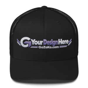 Custom Embroidered Yupoong Trucker Cap