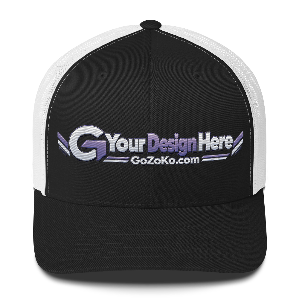 Custom Embroidered Yupoong Trucker Cap - Image 2