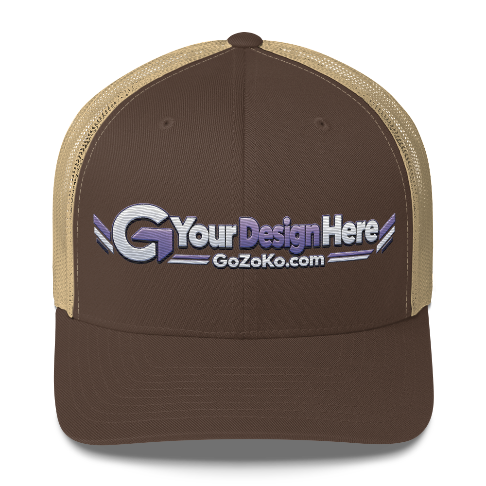 Custom Embroidered Yupoong Trucker Cap - Image 9