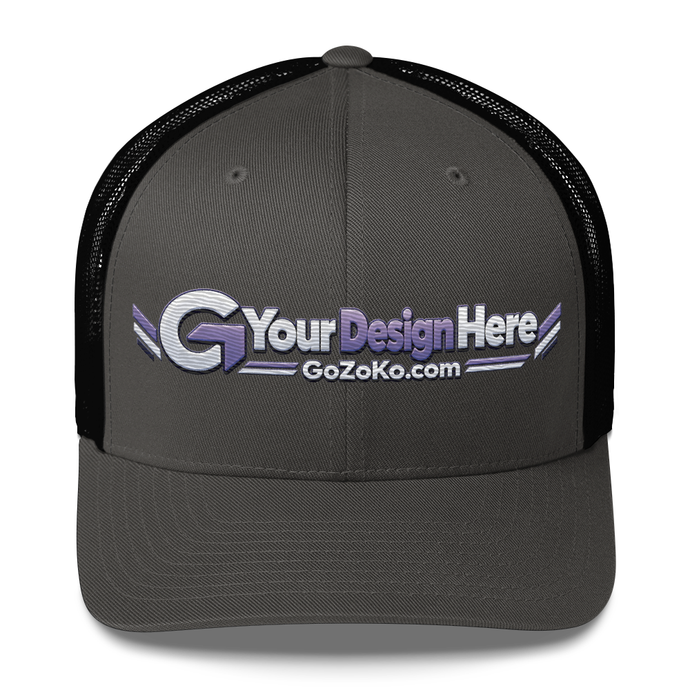 Custom Embroidered Yupoong Trucker Cap - Image 5