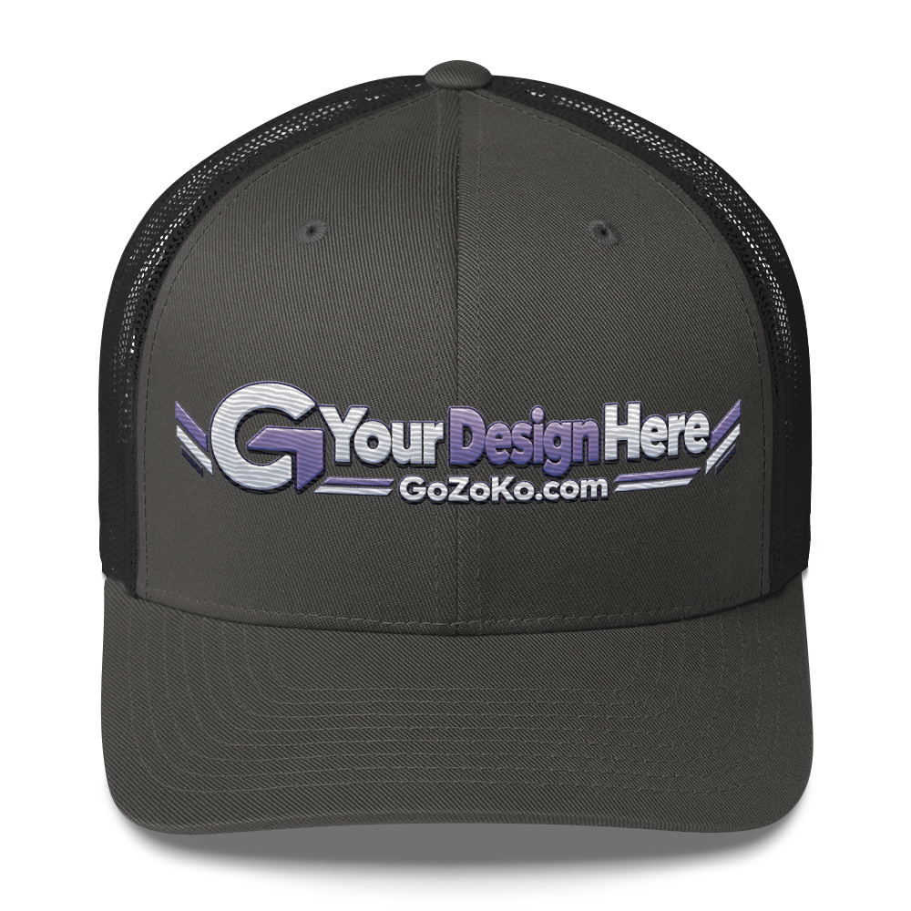 Custom Embroidered Yupoong Trucker Cap - Image 6