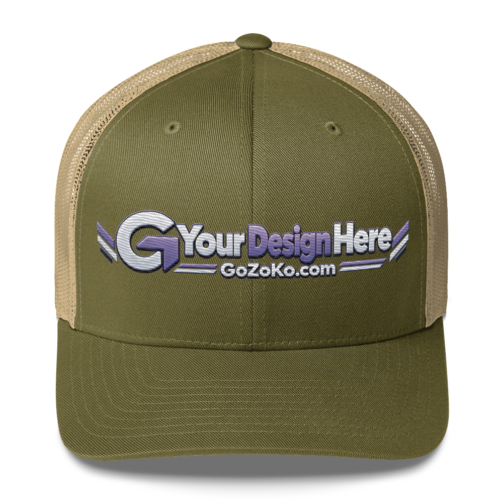 Custom Embroidered Yupoong Trucker Cap - Image 19
