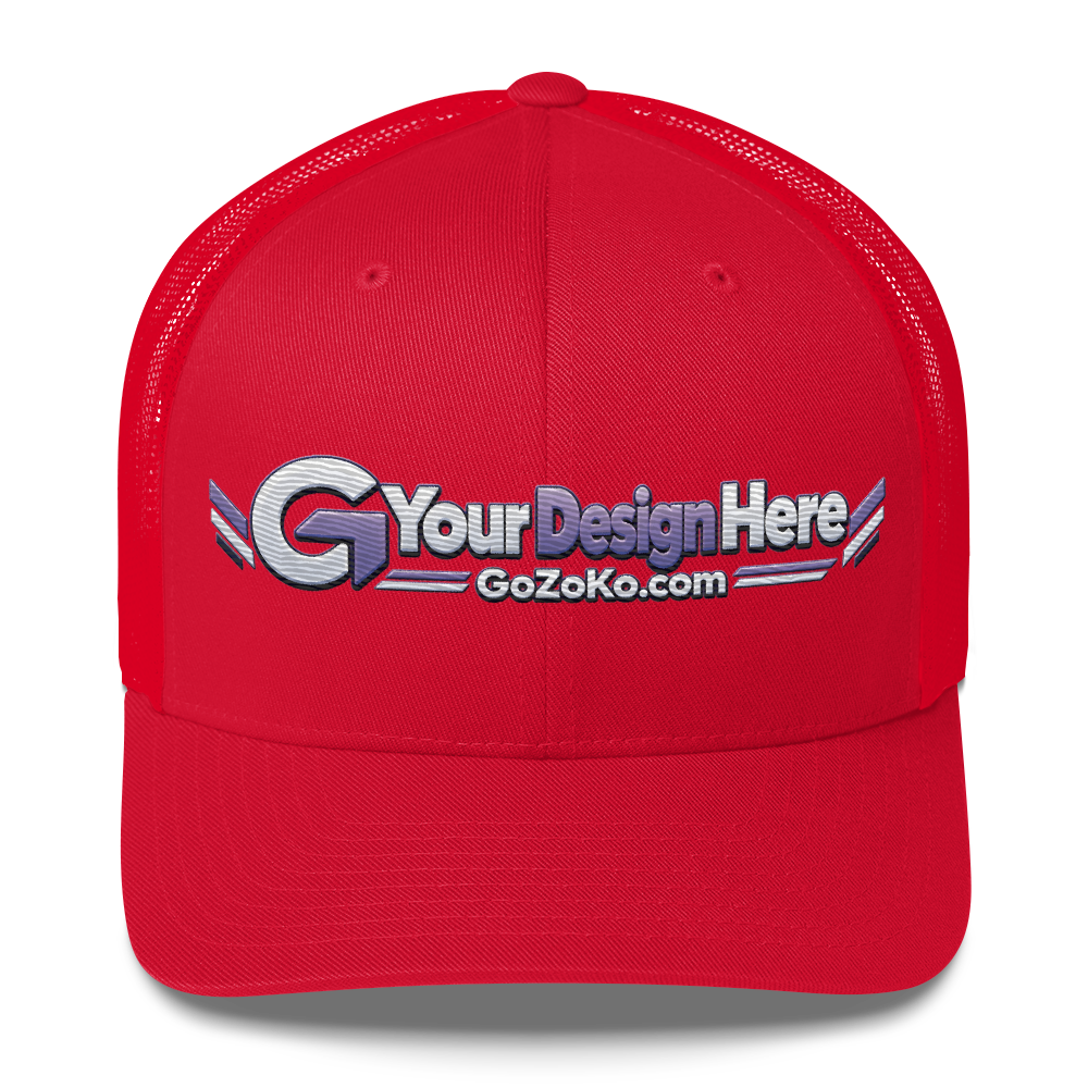 Custom Embroidered Yupoong Trucker Cap - Image 8