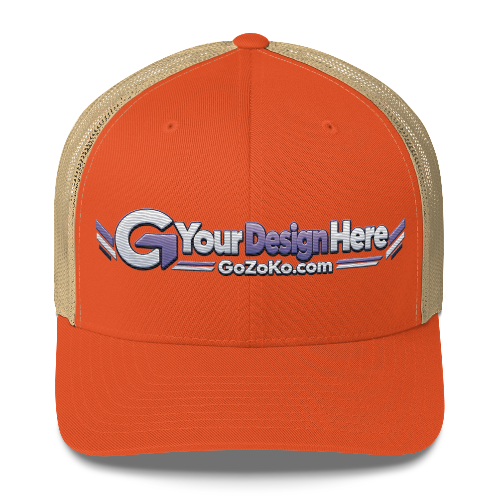 Custom Embroidered Yupoong Trucker Cap - Image 13