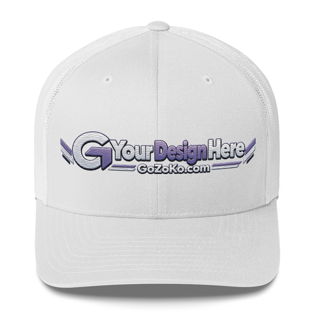 Custom Embroidered Yupoong Trucker Cap - Image 20